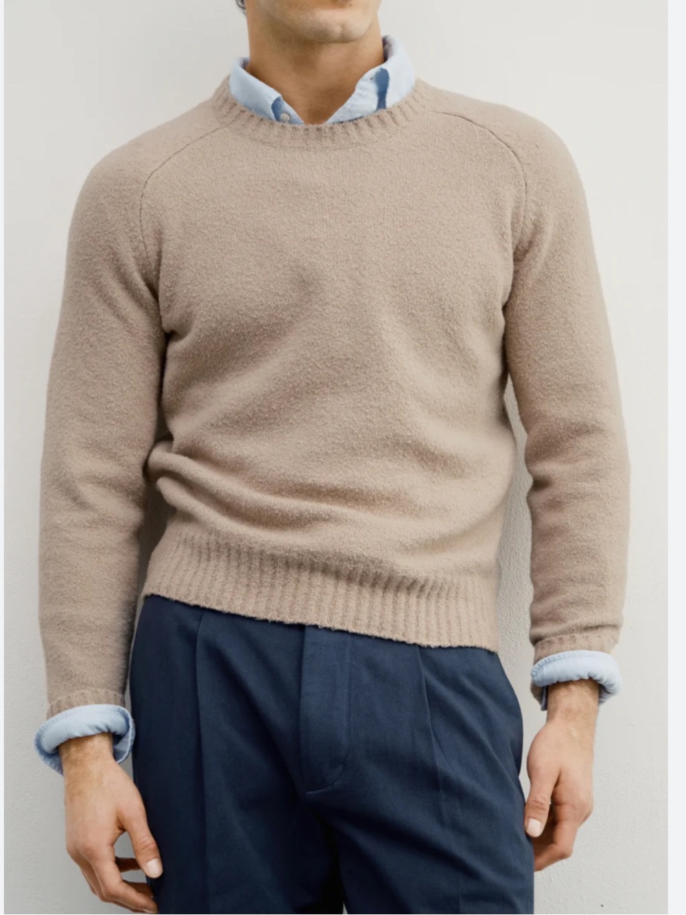 Men's AYR The Big Softie Sweater Sz L